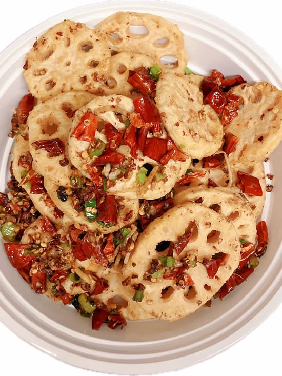 Tranches de lotus épicées / Spicy Lotus Root Slice 麻辣藕片